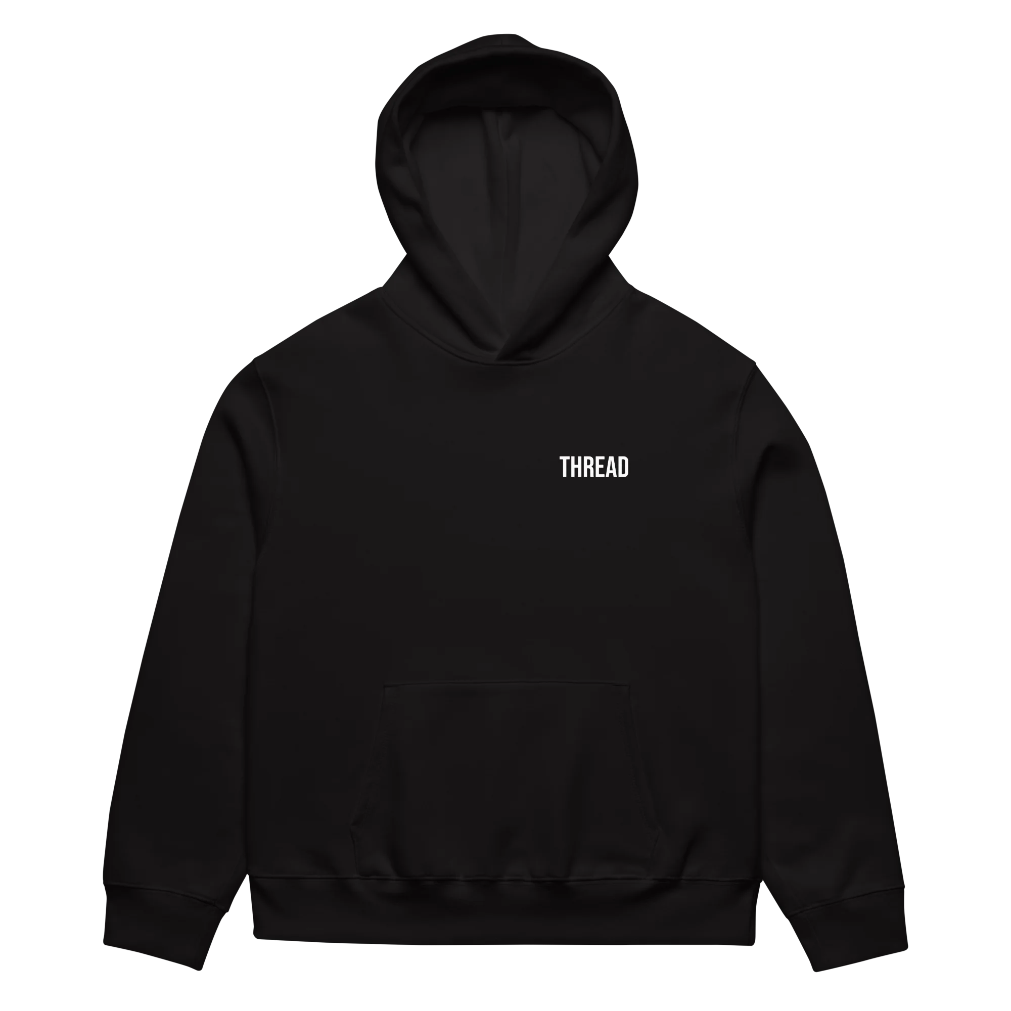 Phantom Black hoodie front