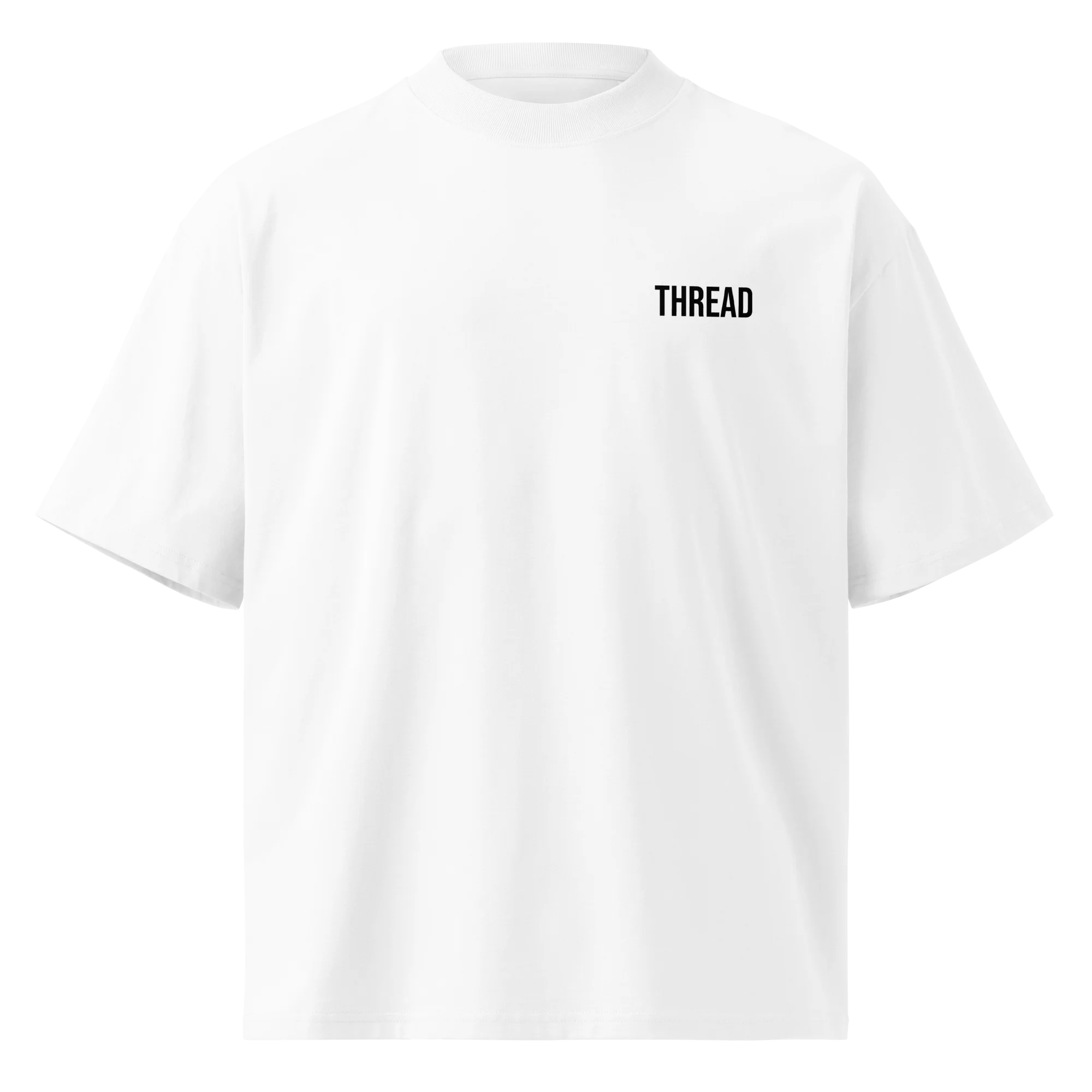 Clean White Tee front