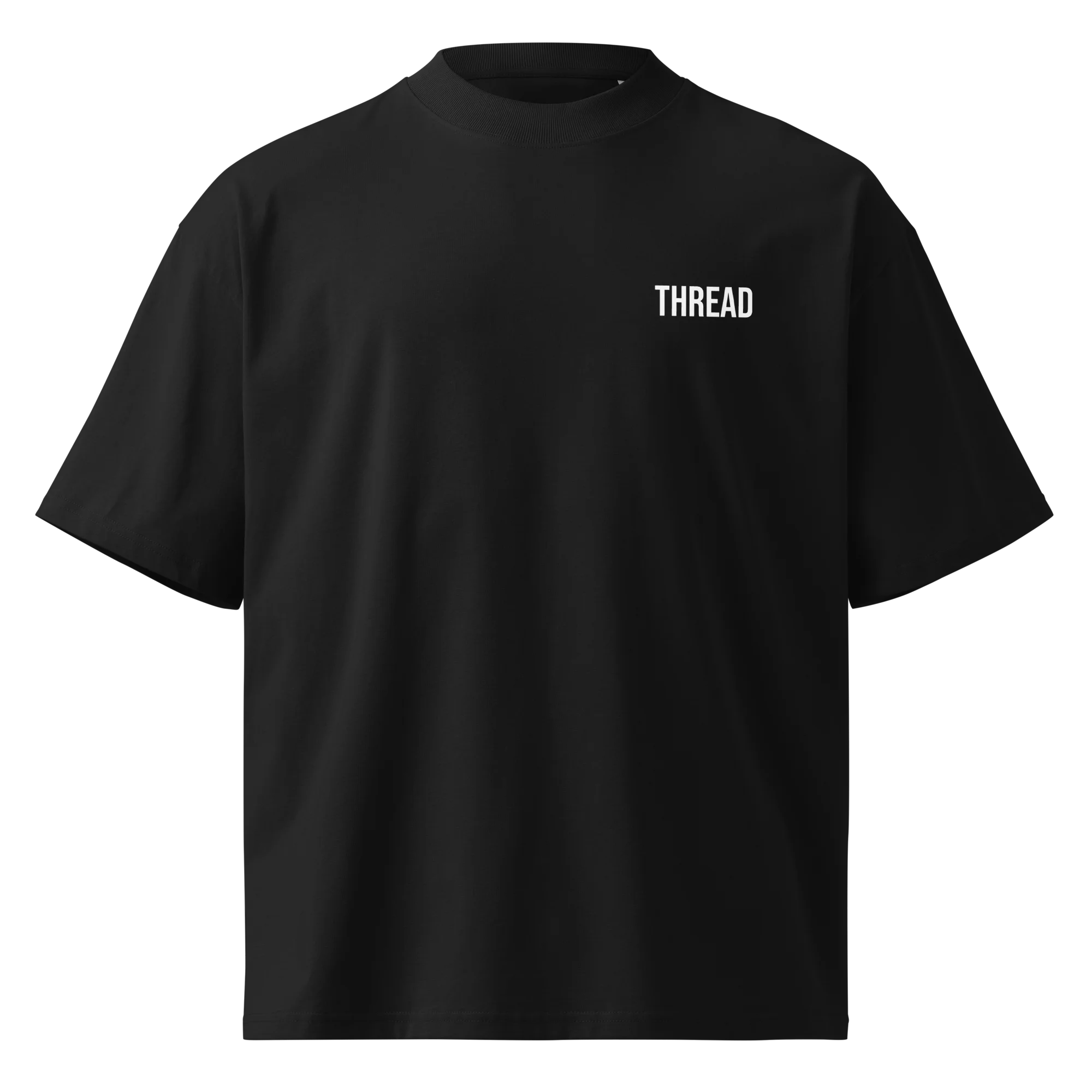 Jet Black Tee front